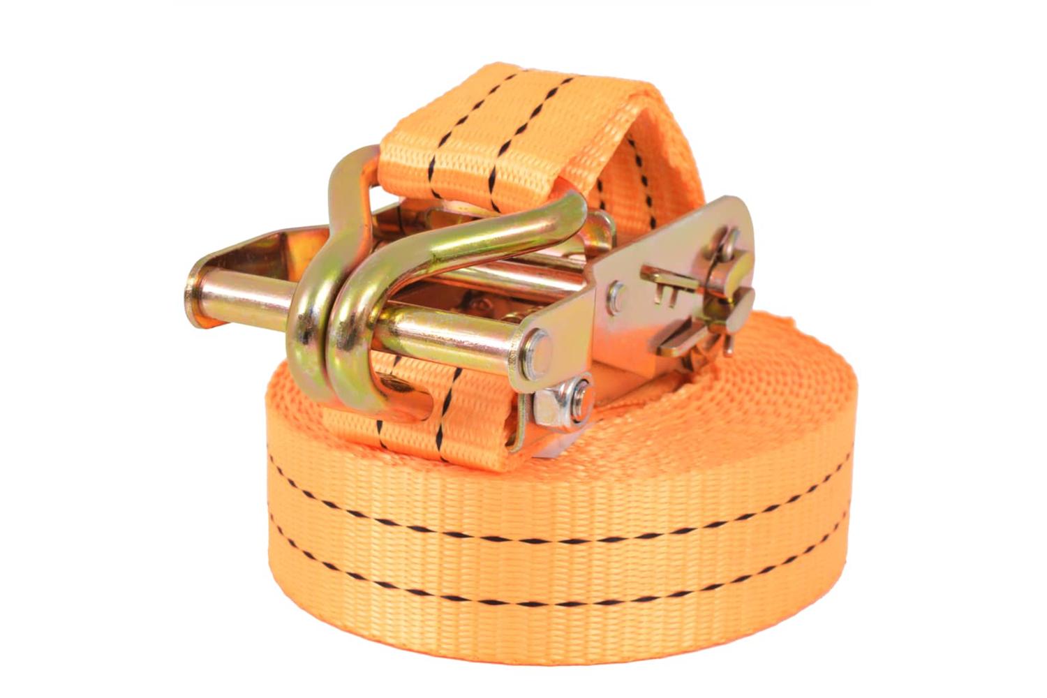 Vidaxl 142660 Ratchet Tie Down Straps 4 Pcs 1 Tonnes 6mx38mm Orange-2