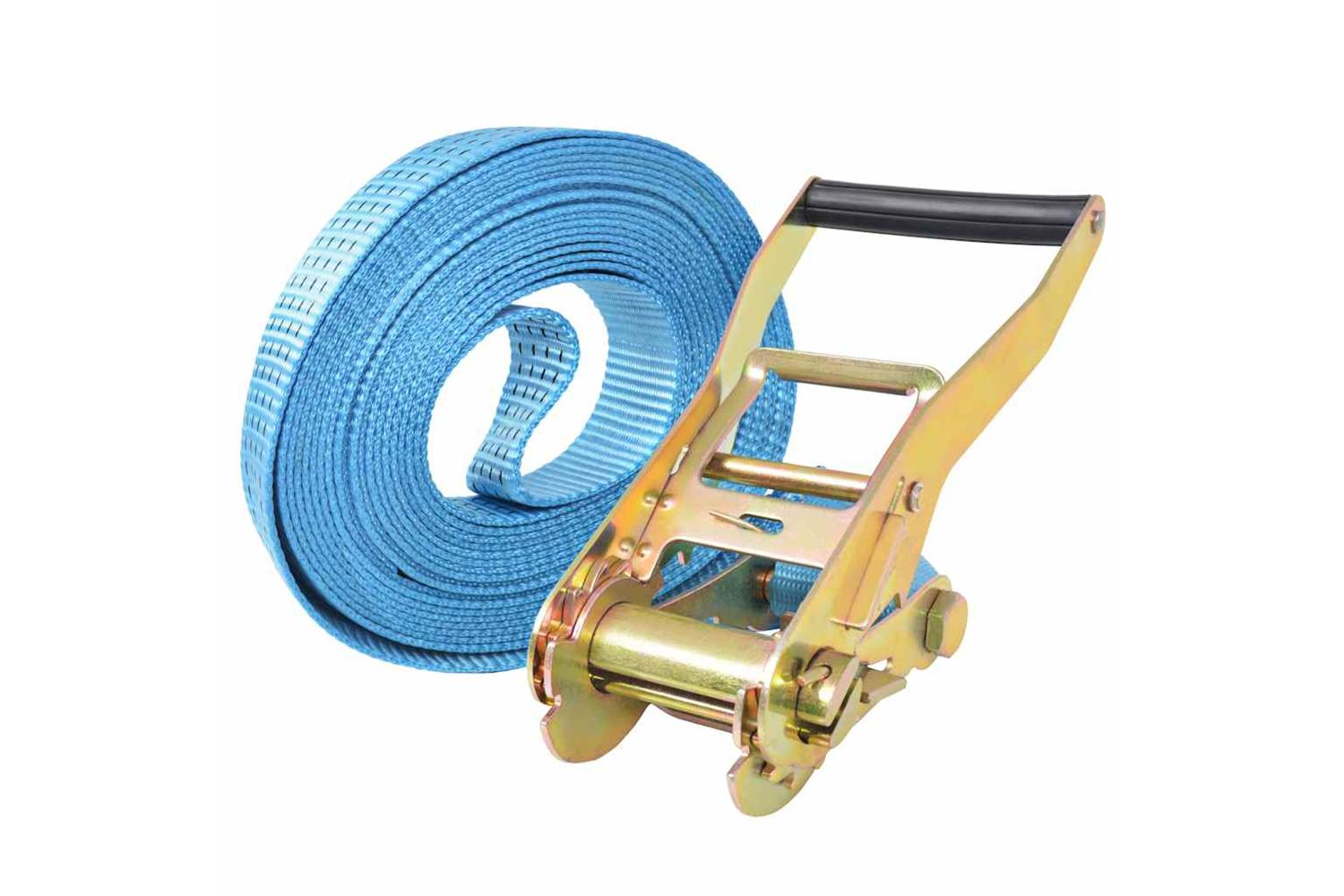 Vidaxl 142656 Ratchet Tie Down Straps 4 Pcs 4 Tonnes 8mx50mm Blue-2