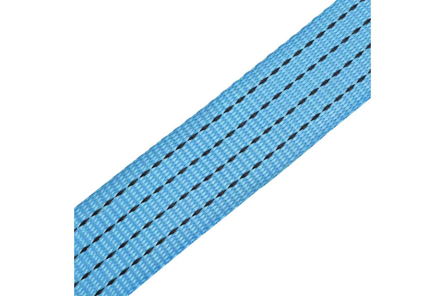 Vidaxl 142656 Ratchet Tie Down Straps 4 Pcs 4 Tonnes 8mx50mm Blue-6