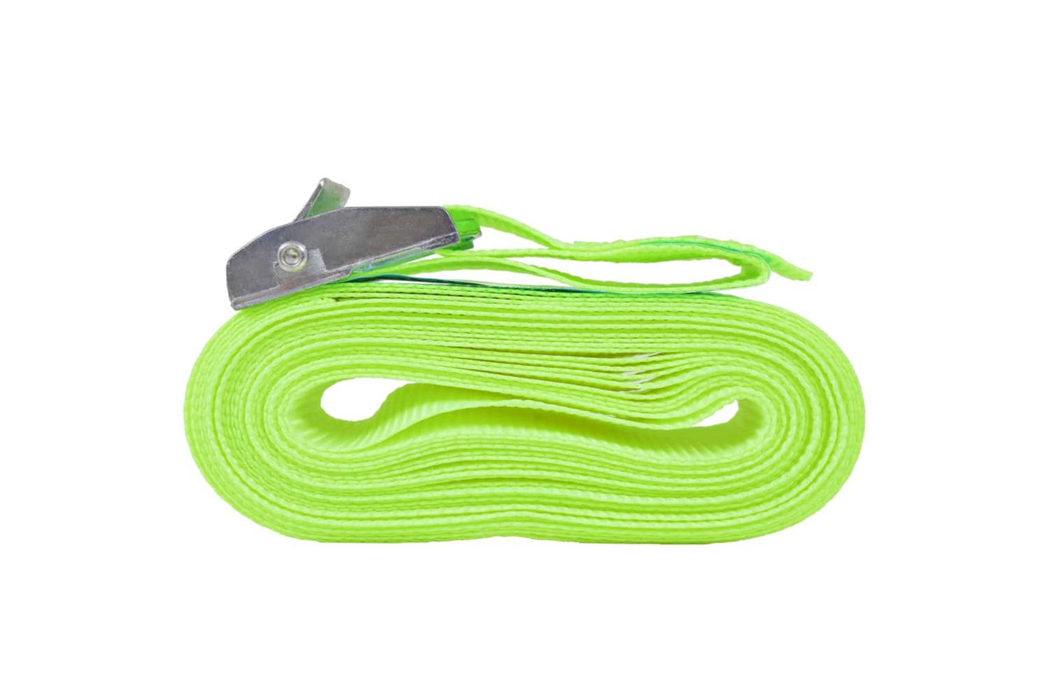 Vidaxl 142664 Straps 10 Pcs 0.25 Tonnes 5mx25mm Fluorescent Green-3