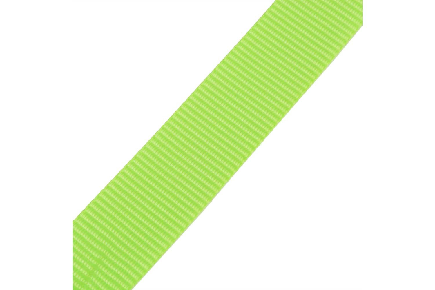 Vidaxl 142664 Straps 10 Pcs 0.25 Tonnes 5mx25mm Fluorescent Green-5