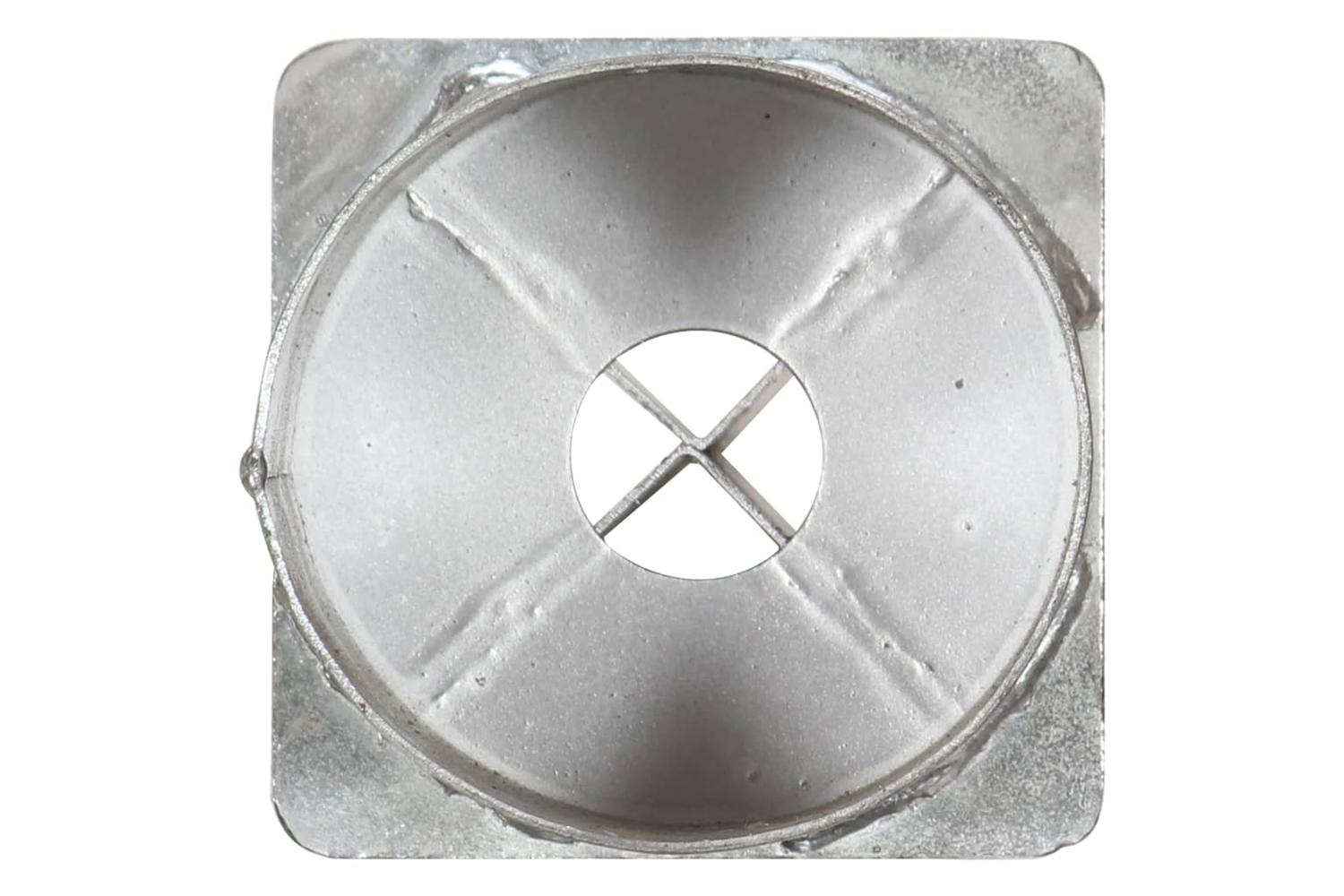vidaXL 145434 Ground Spikes 6 Pcs Silver 12x91cm Galvanised Steel-5