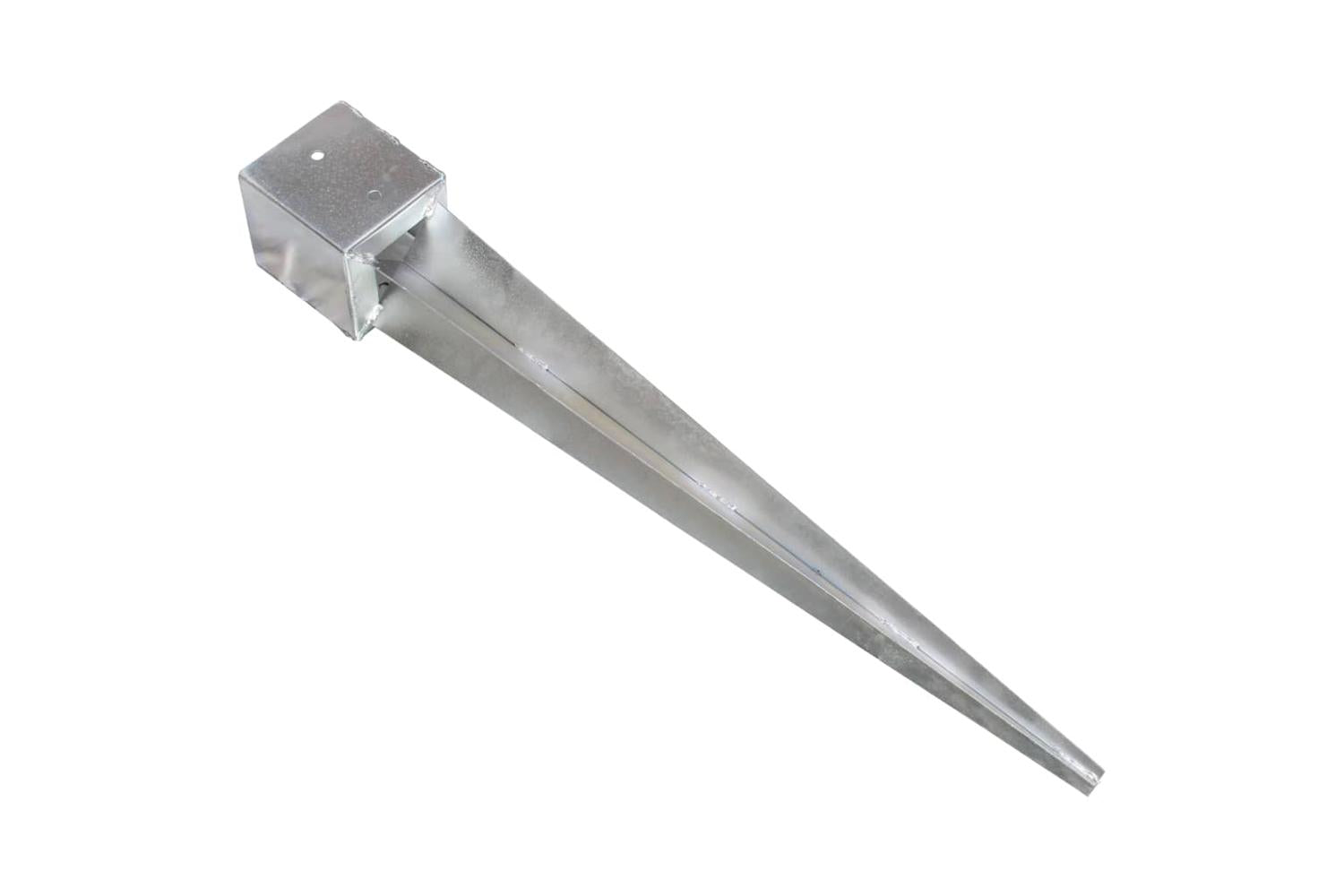 vidaXL 145426 Ground Spikes 6 Pcs Silver 12x12x89cm Galvanised Steel-4