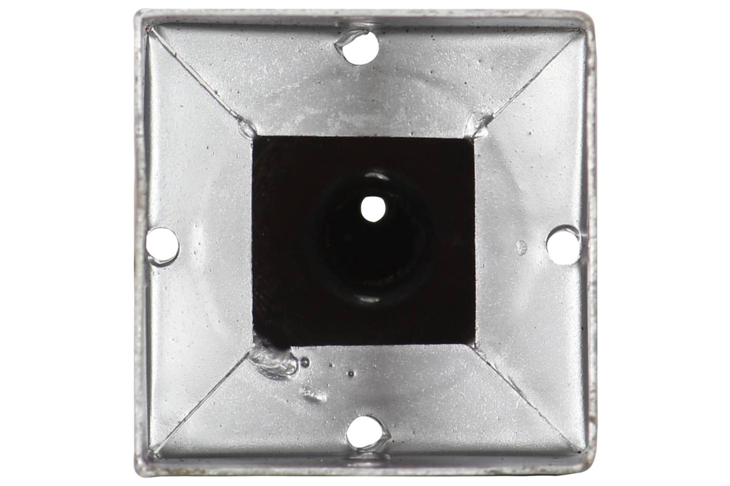 vidaXL 145440 Ground Spikes 6 Pcs Silver 9x9x56cm Galvanised Steel-5