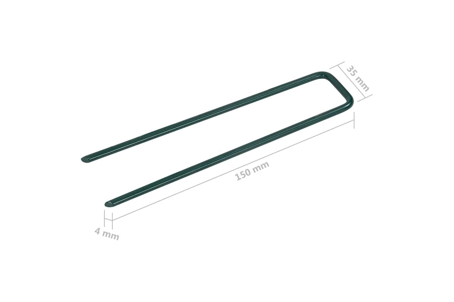Vidaxl 315797 Nails For Artificial Grass 100 Pcs U-shape Iron-6