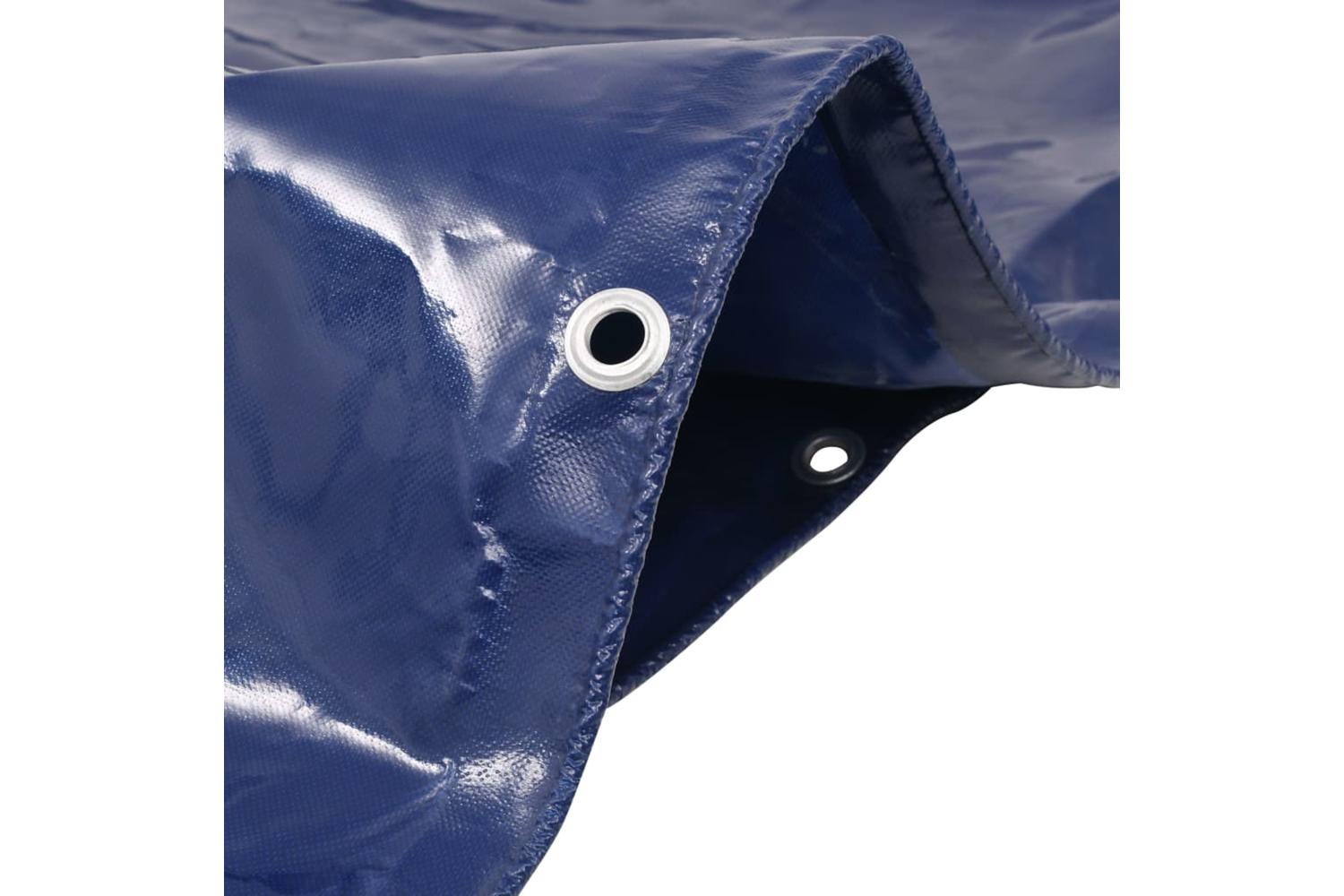 Vidaxl Tarpaulin 650 G/mÂ² 5x6 M Blue-2