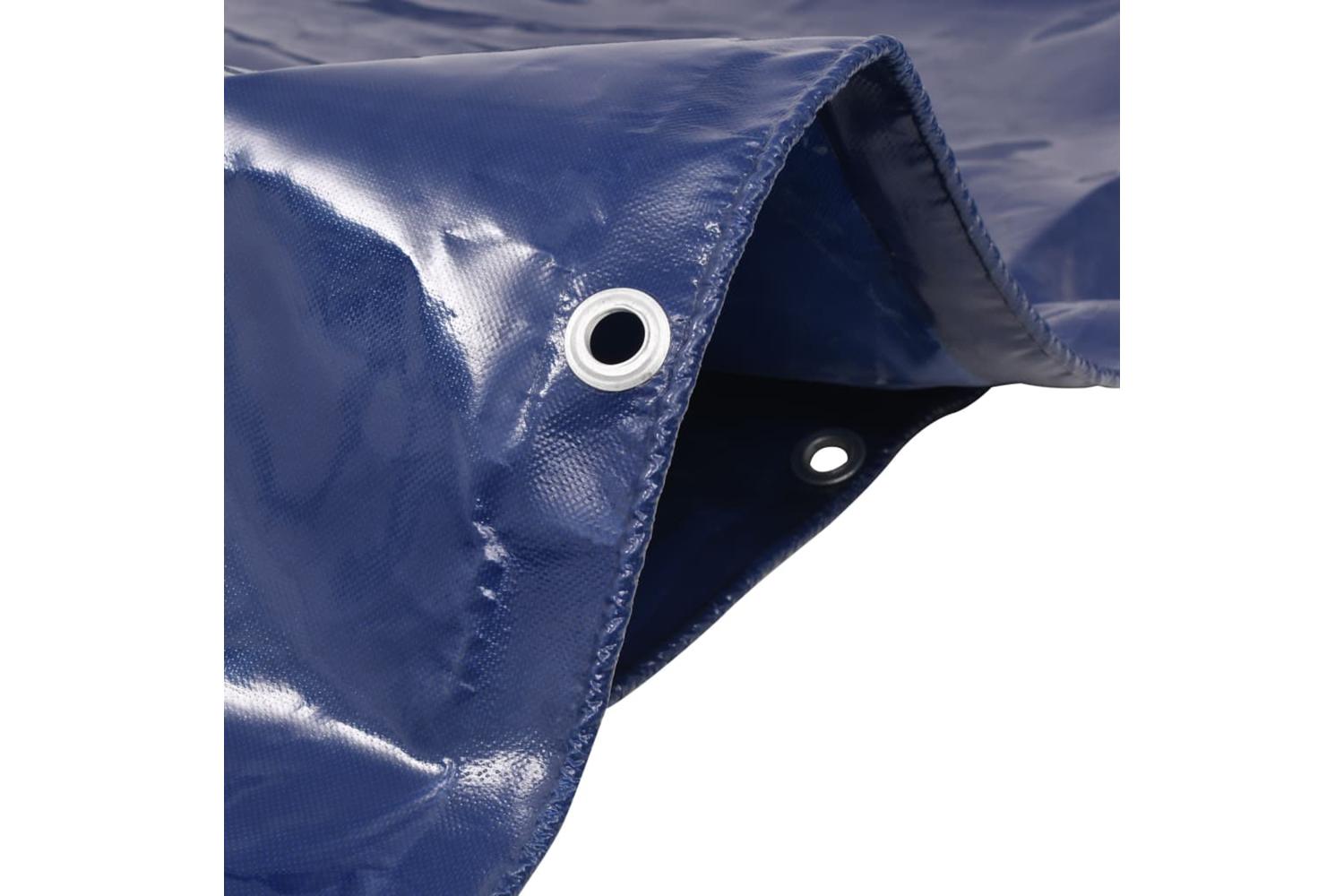 Vidaxl Tarpaulin 650 G/mÂ² 1.5x10 M Blue-2
