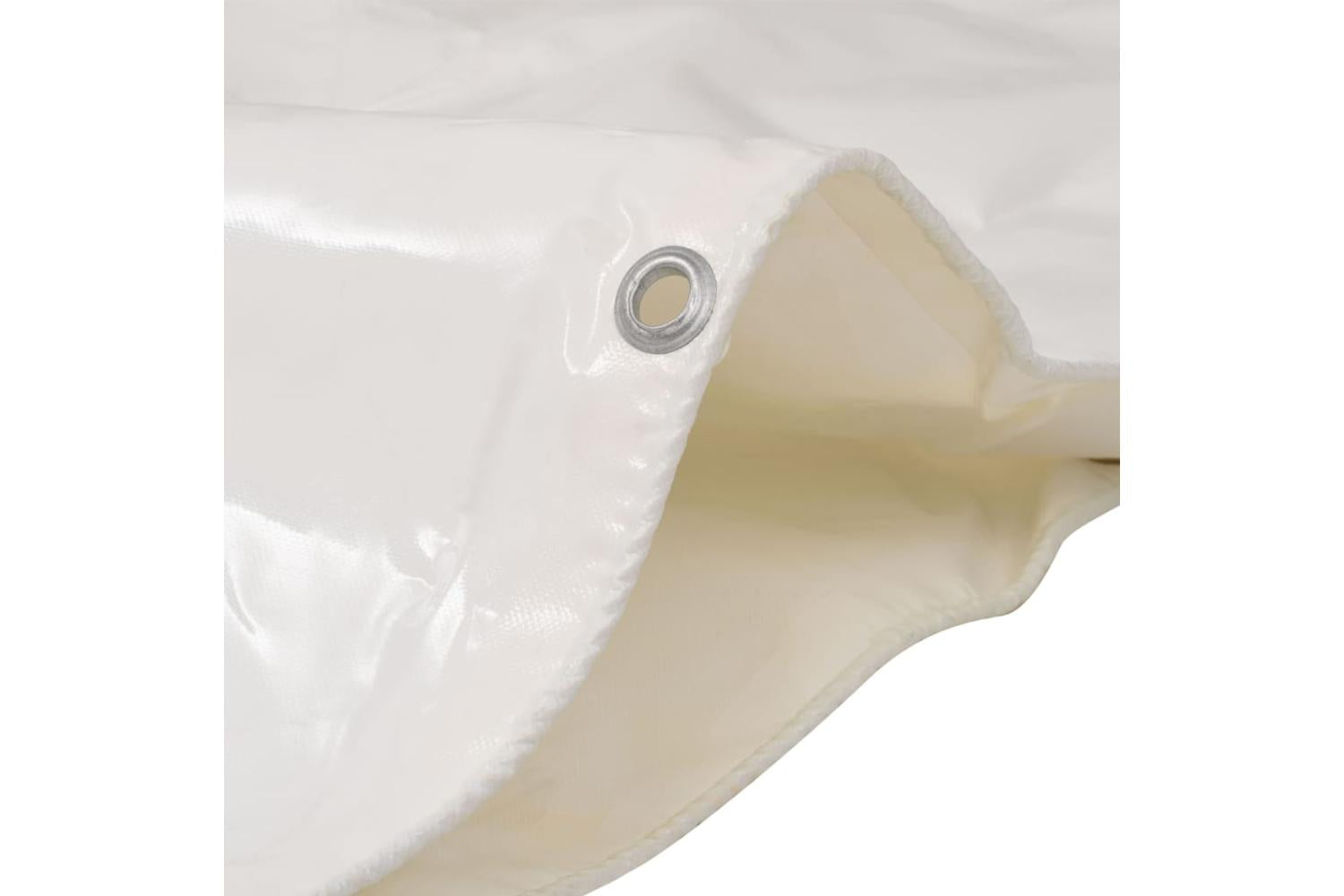 Vidaxl Tarpaulin 650 G/mÂ² 3.5x5 M White-2