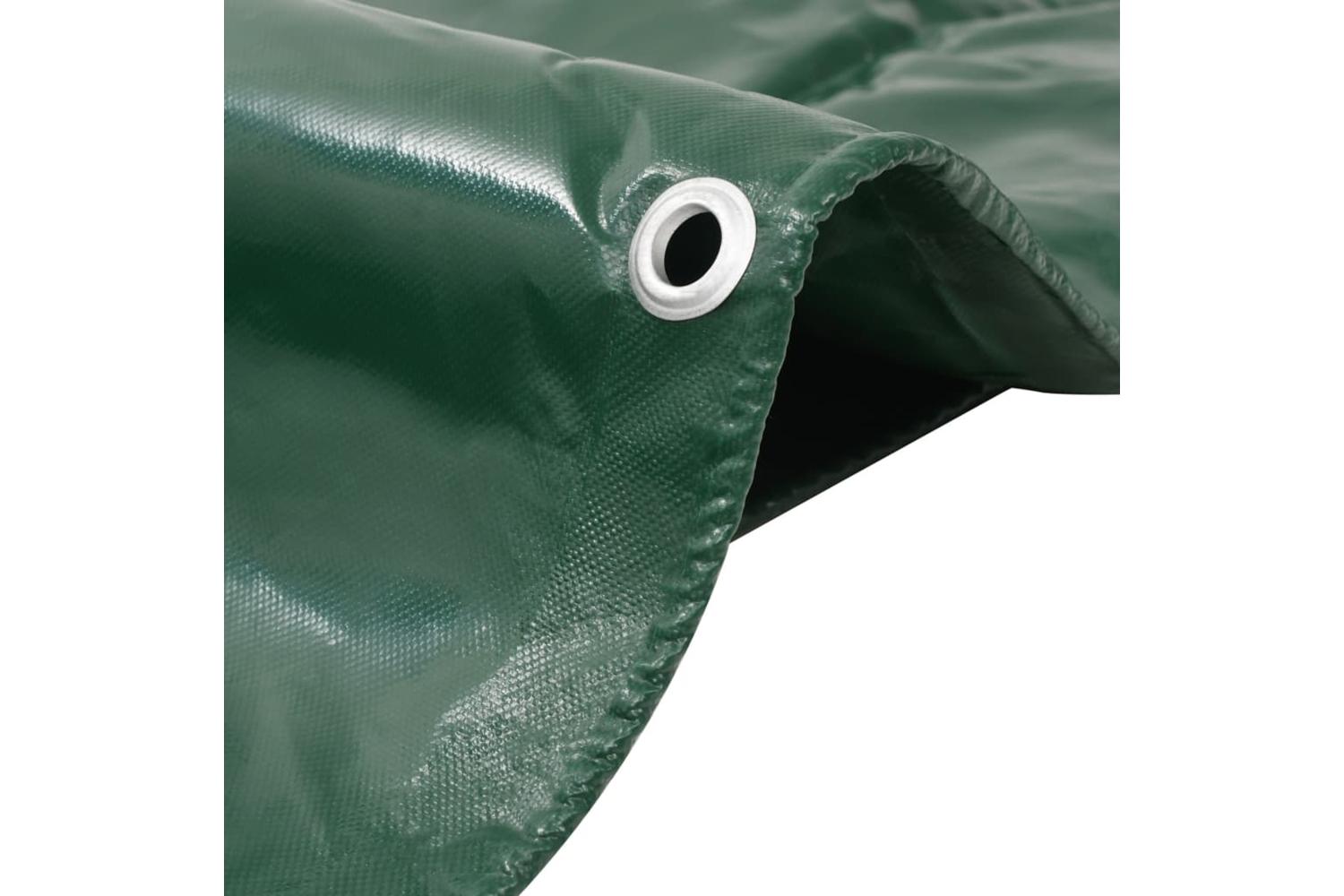Vidaxl Tarpaulin 650 G/mÂ² 2.5x3.5 M Green-2