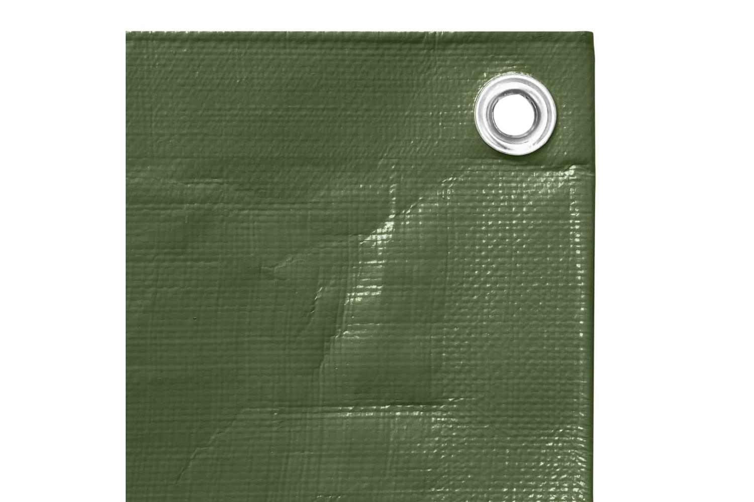 Vidaxl 151549 Tarpaulin 260 G/mâ² 3x6 M Green Hdpe-4