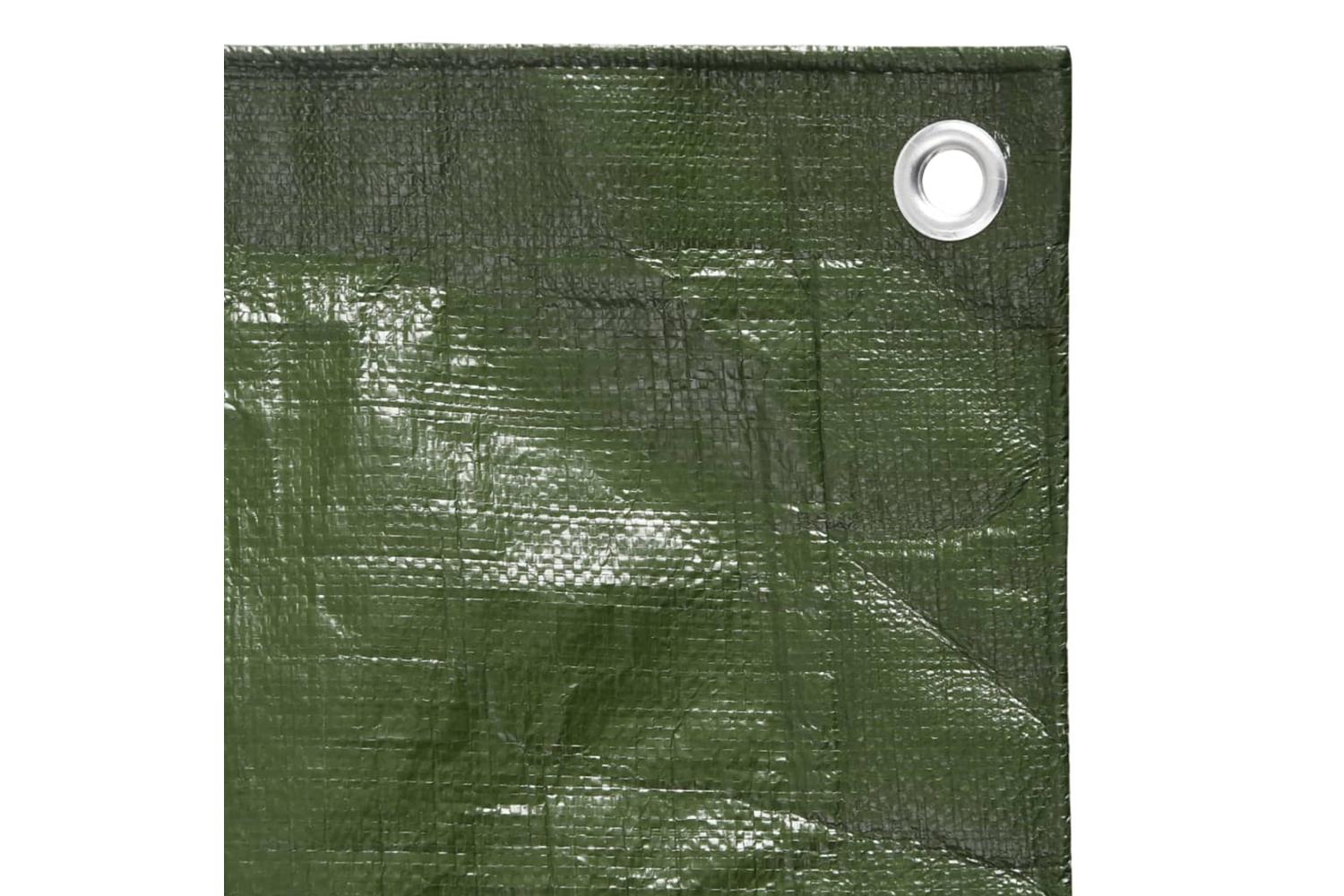 Vidaxl 151529 Tarpaulin 180 G/mâ² 2x3 M Green Hdpe-4