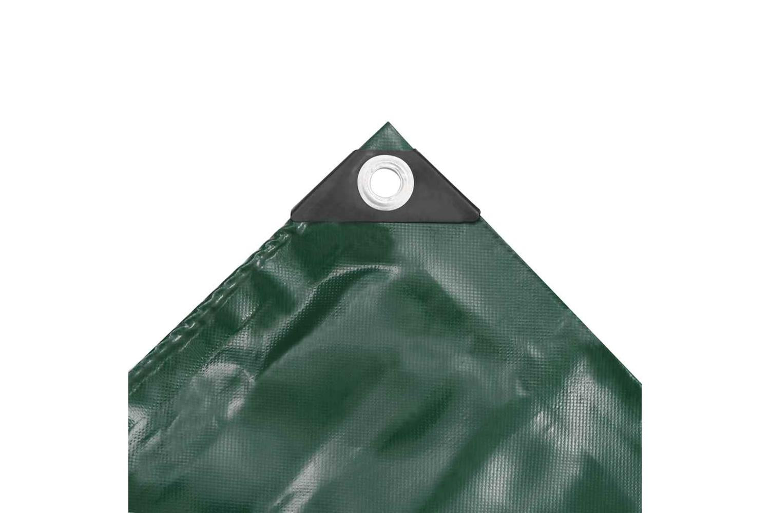 Vidaxl Tarpaulin 650 G/mÂ² 4x7 M Green-3