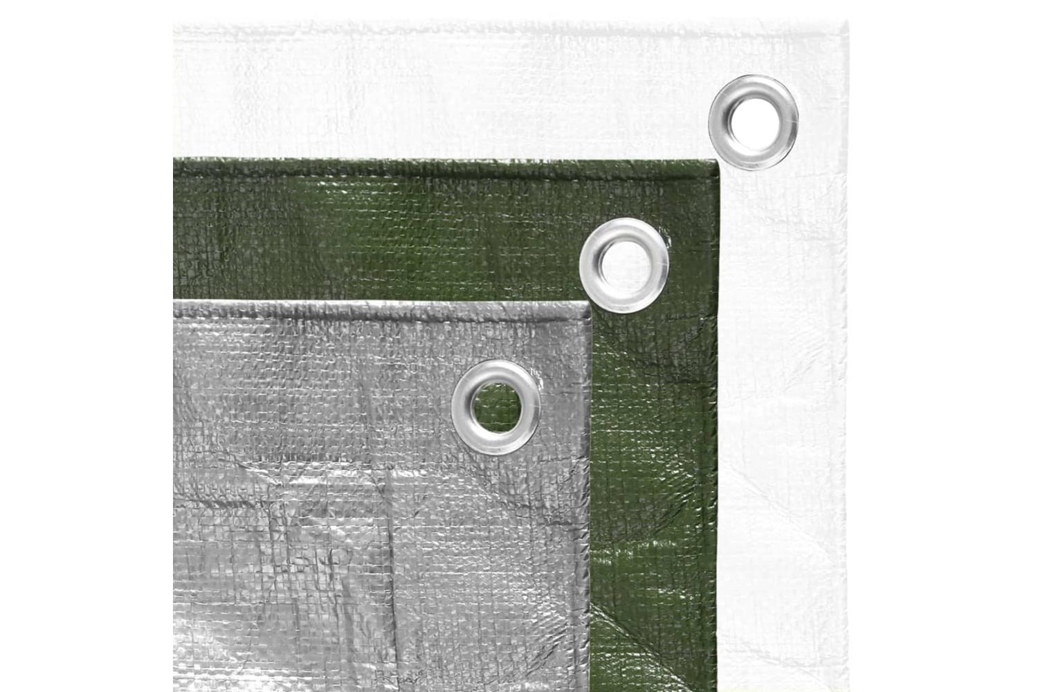Vidaxl 151532 Tarpaulin 180 G/mâ² 3x5 M Green Hdpe-5