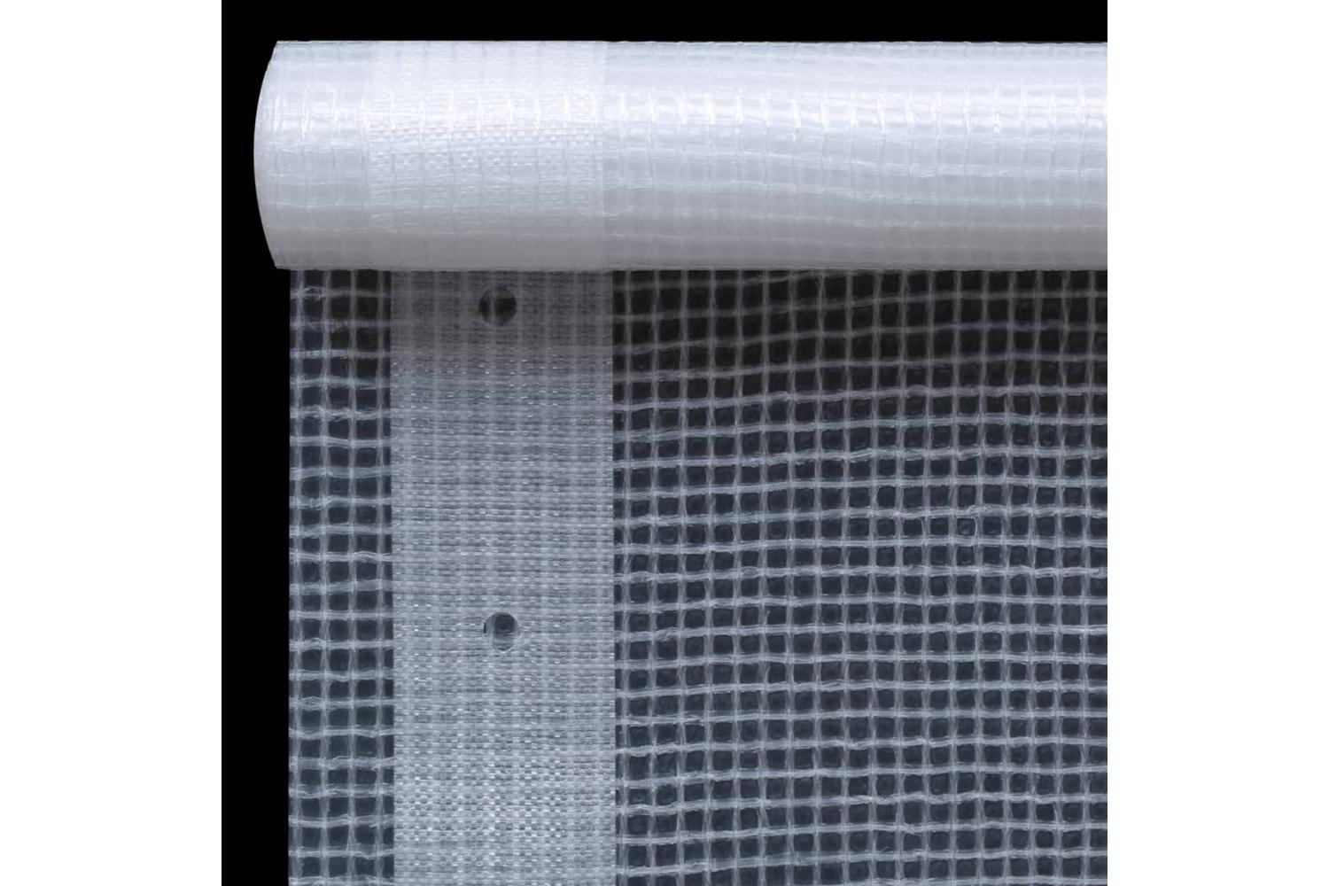 Vidaxl 3082831 Leno Tarpaulins 2 Pcs 260 G/mâ² 4x8 M White-4