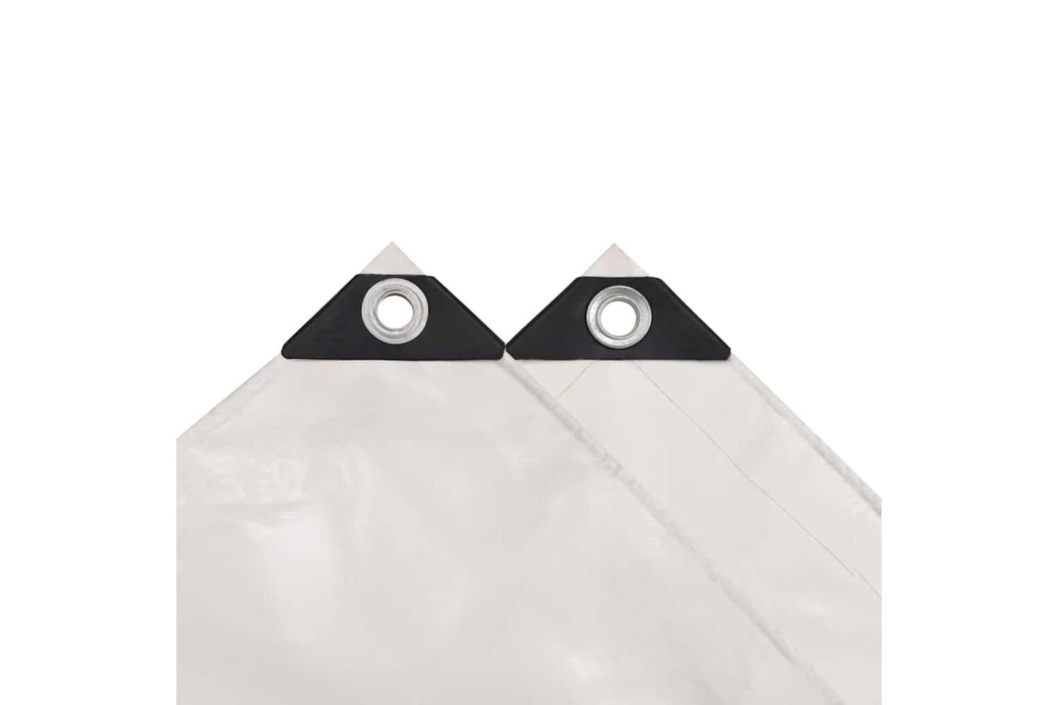 Vidaxl Tarpaulin 650 G/mÂ² 5x6 M White-4