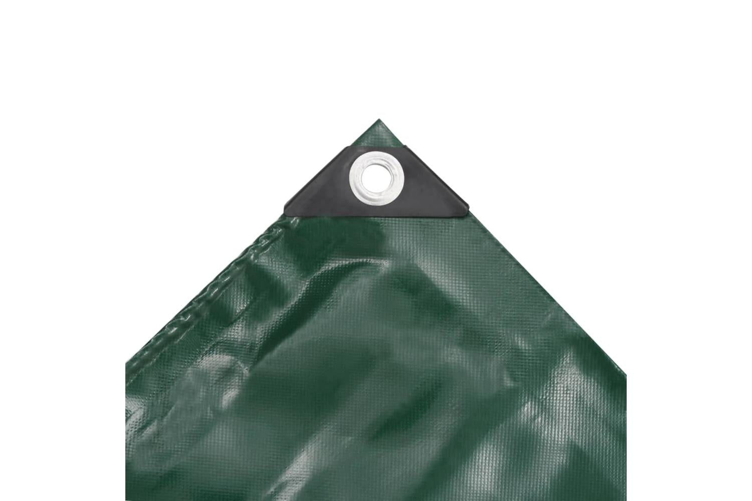 Vidaxl Tarpaulin 650 G/mÂ² 6x8 M Green-3