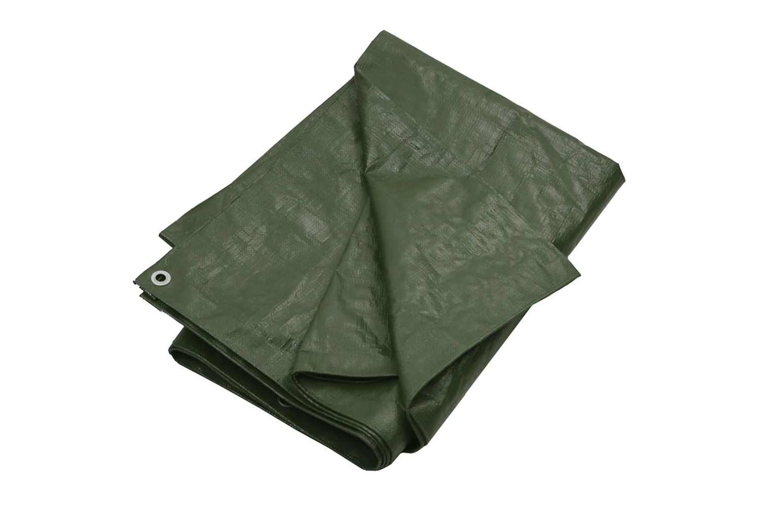Vidaxl 151542 Tarpaulin 180 G/mâ² 8x8 M Green Hdpe-2