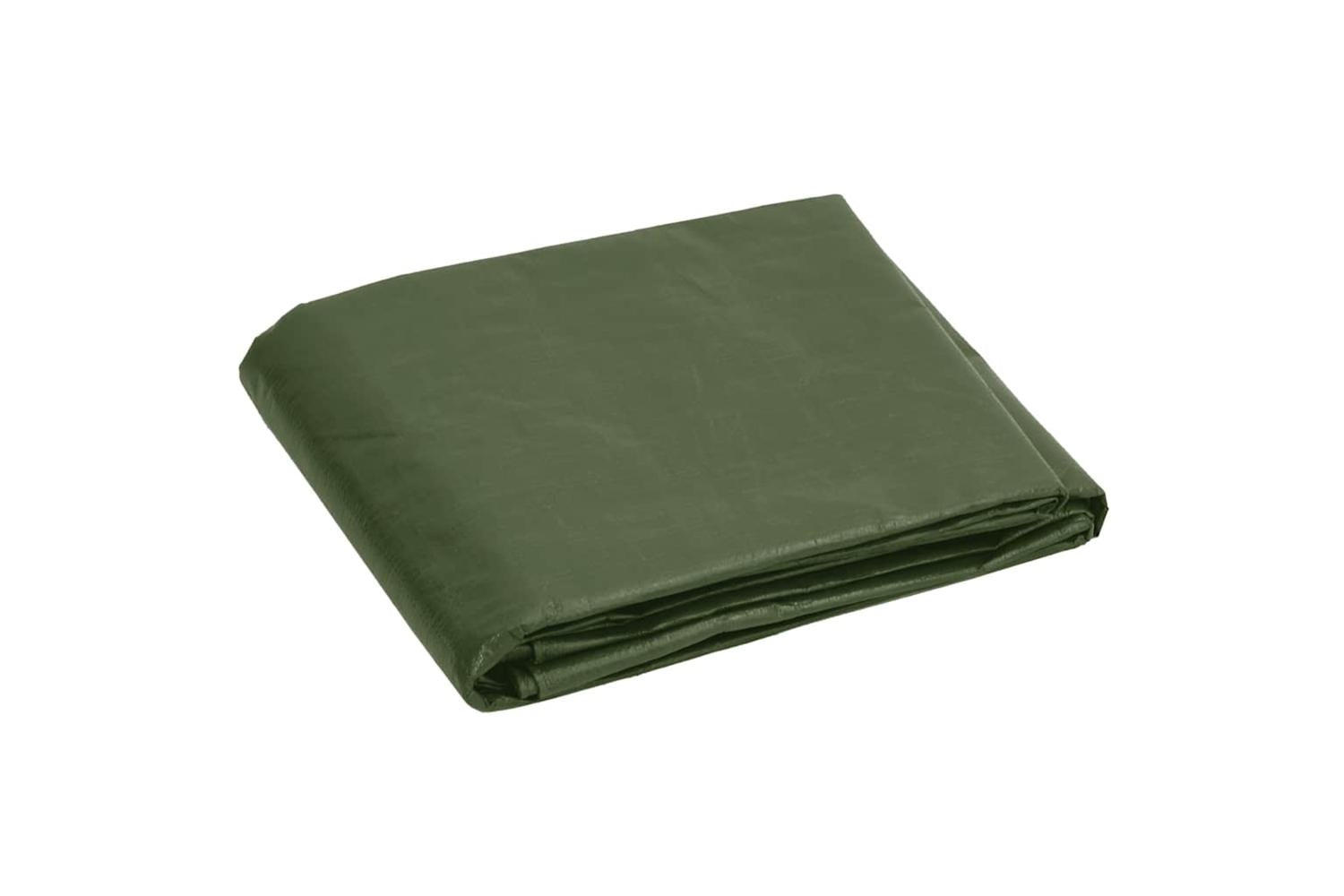 Vidaxl 151542 Tarpaulin 180 G/mâ² 8x8 M Green Hdpe-3