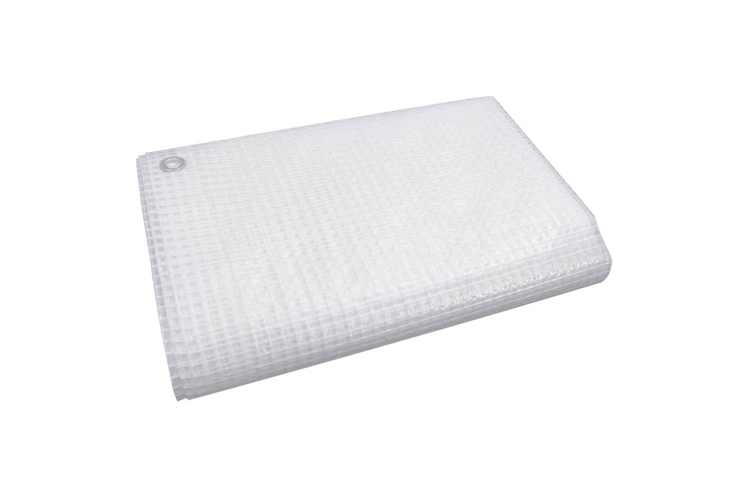 Vidaxl 151620 Leno Tarpaulin 140 G/mâ² 6x10 M White-4