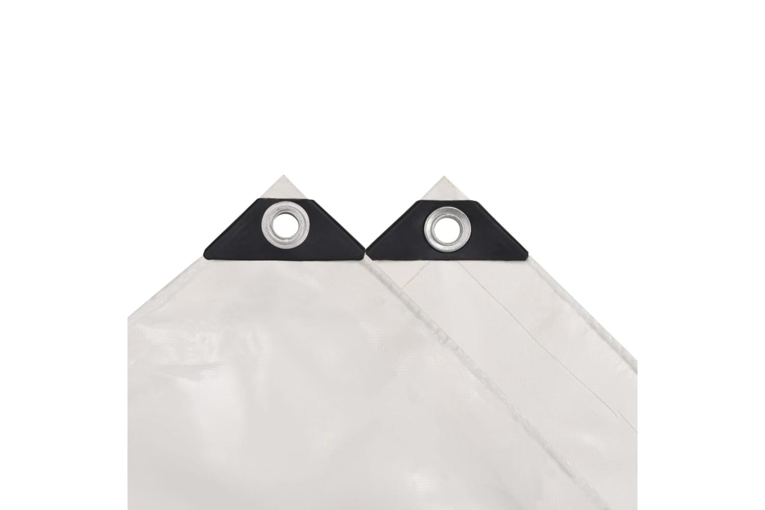 Vidaxl Tarpaulin 650 G/mÂ² 4x5 M White-3