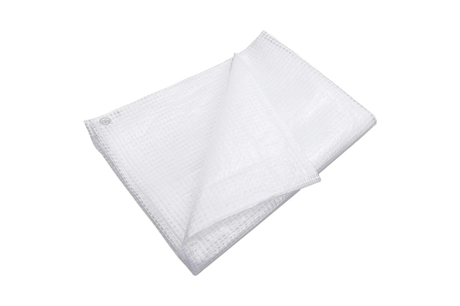 Vidaxl 151619 Leno Tarpaulin 140 G/mâ² 6x8 M White-2