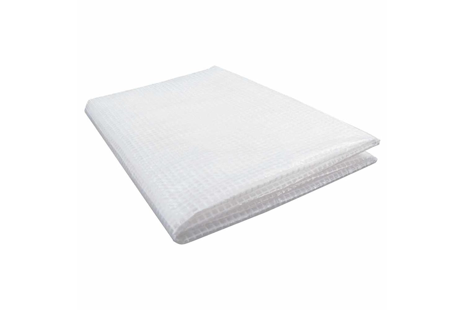 Vidaxl 151619 Leno Tarpaulin 140 G/mâ² 6x8 M White-3