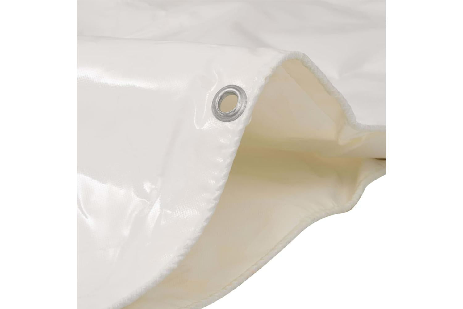 Vidaxl Tarpaulin 650 G/mÂ² 2.5x3.5 M White-2