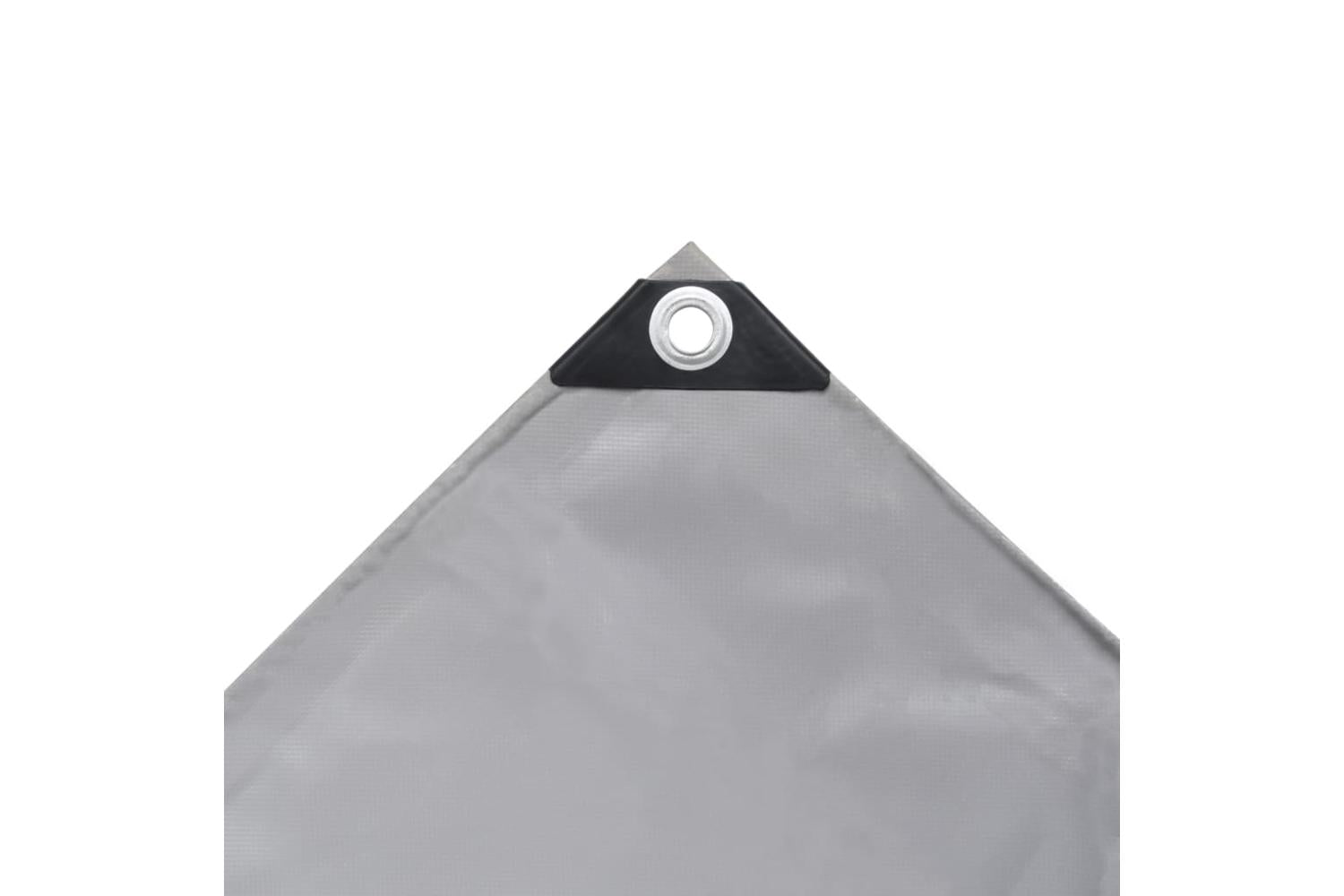 Vidaxl Tarpaulin 650 G/mÂ² 3x4 M Grey-5