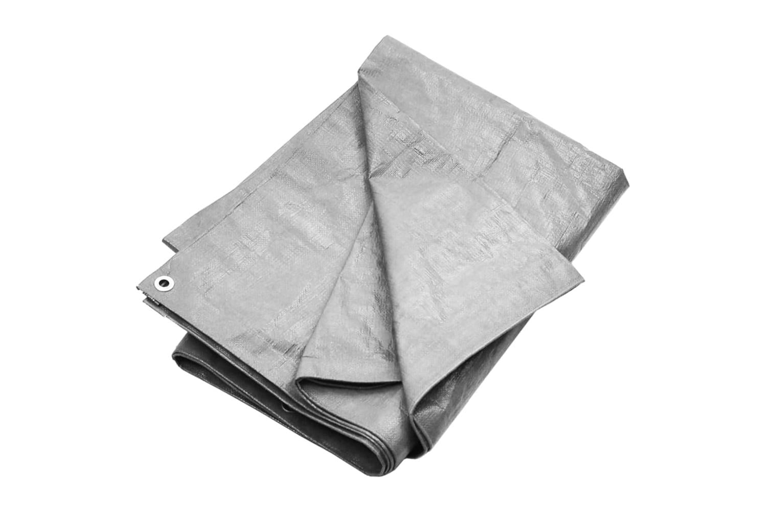 Vidaxl 151491 Tarpaulin 180 G/mâ² 6x8 M Grey Hdpe-2