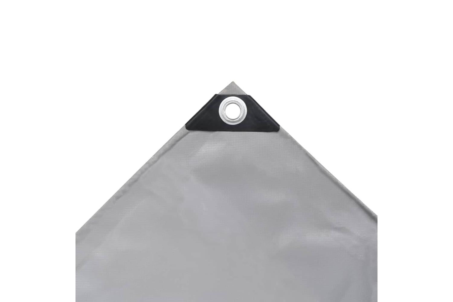 Vidaxl Tarpaulin 650 G/mÂ² 3x3 M Grey-3