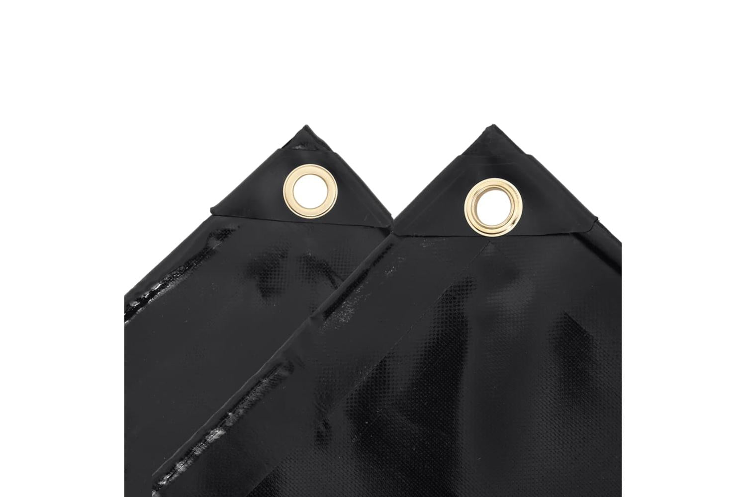 Vidaxl Tarpaulin 650 G/mÂ² 3x3 M Black-2