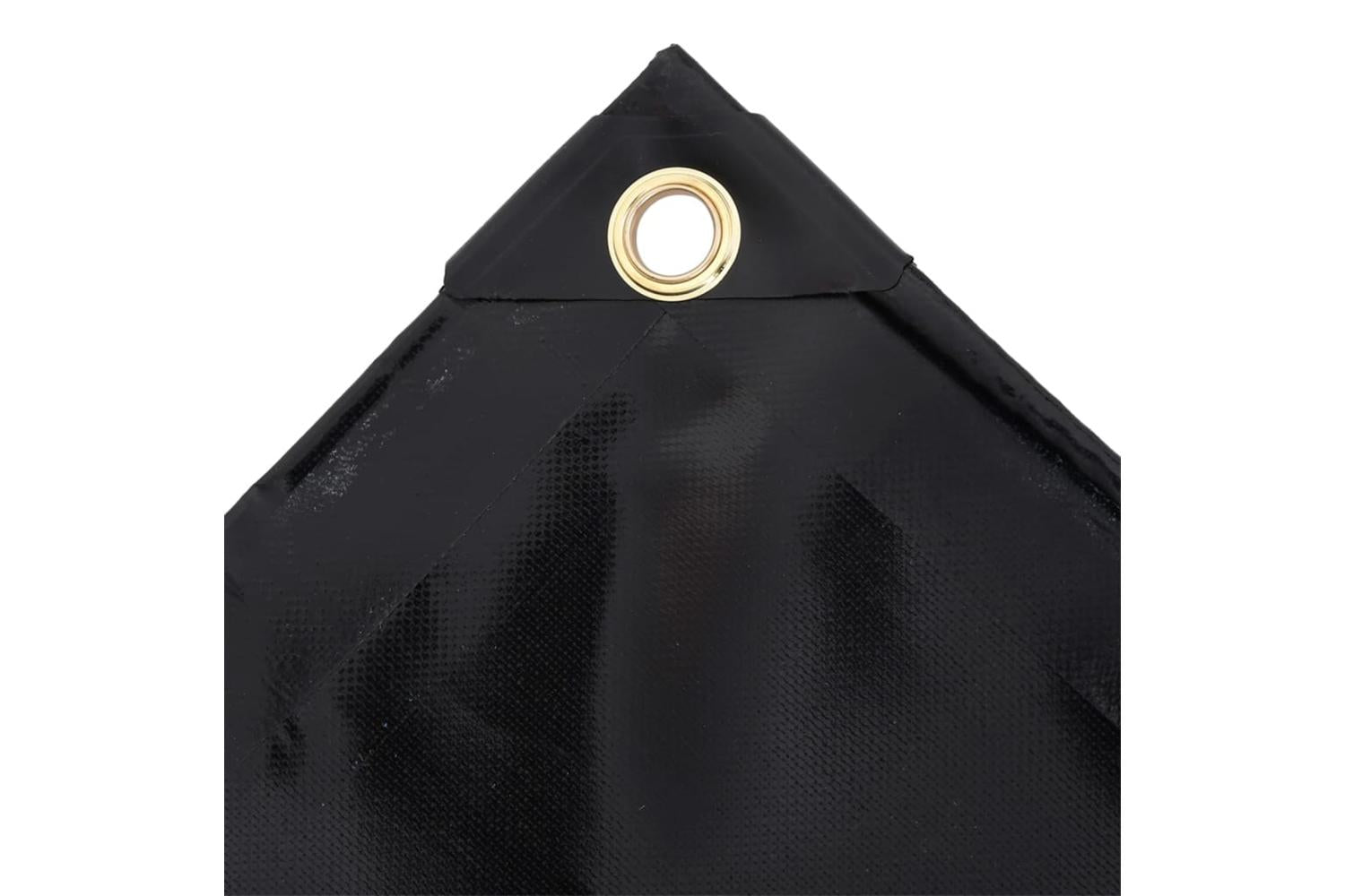 Vidaxl Tarpaulin 650 G/mÂ² 3x5 M Black-4