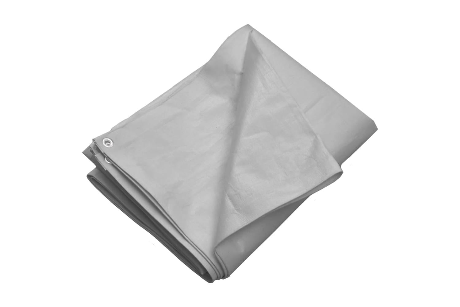 Vidaxl 151504 Tarpaulin 260 G/mâ² 4x6 M Grey Hdpe-2
