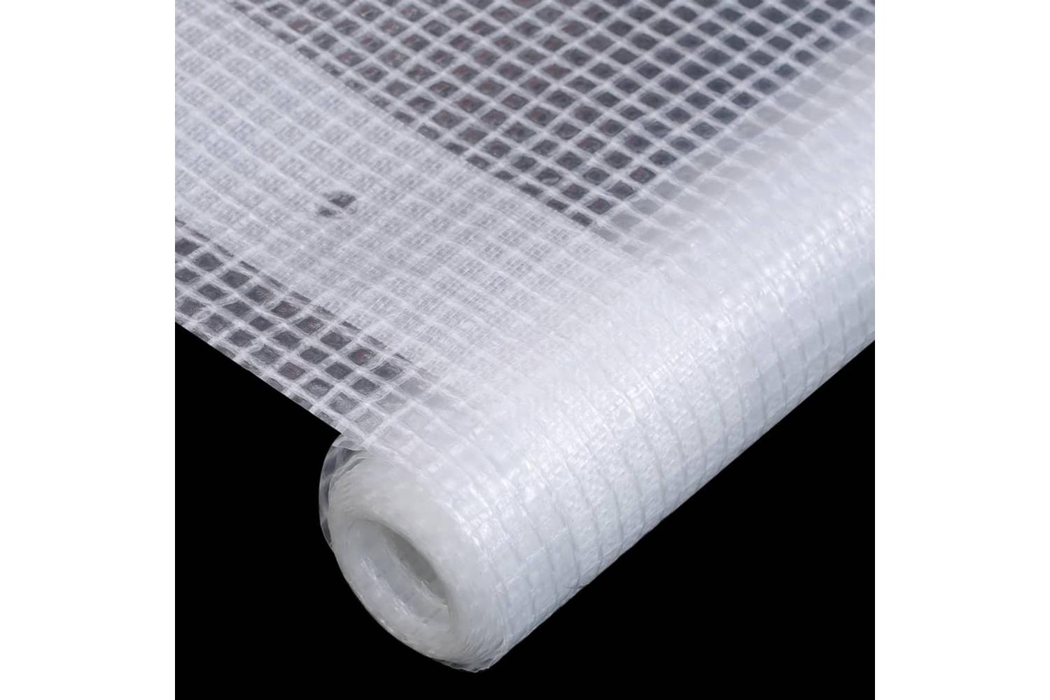 Vidaxl 3082815 Leno Tarpaulins 2 Pcs 260 G/mâ² 2x10 M White-6