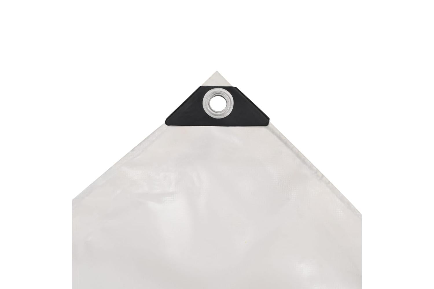 Vidaxl Tarpaulin 650 G/mÂ² 3x5 M White-4
