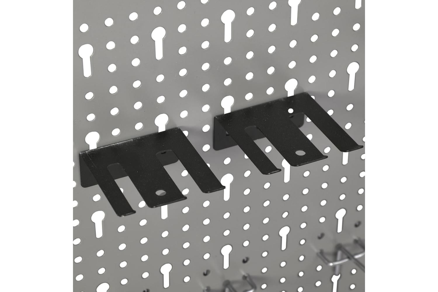 vidaXL 145352 Wall-mounted Peg Boards 4 Pcs 40x58cm Steel-4