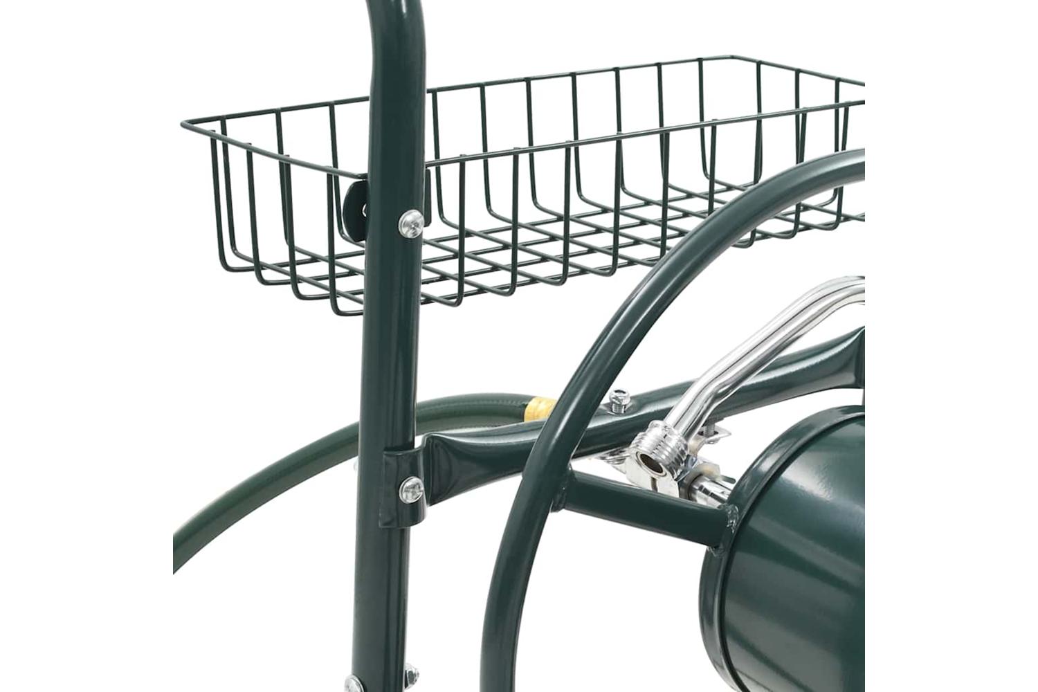 Vidaxl 143777 Garden Hose Trolley With 1/2" Hose Connector 75 M Steel-6