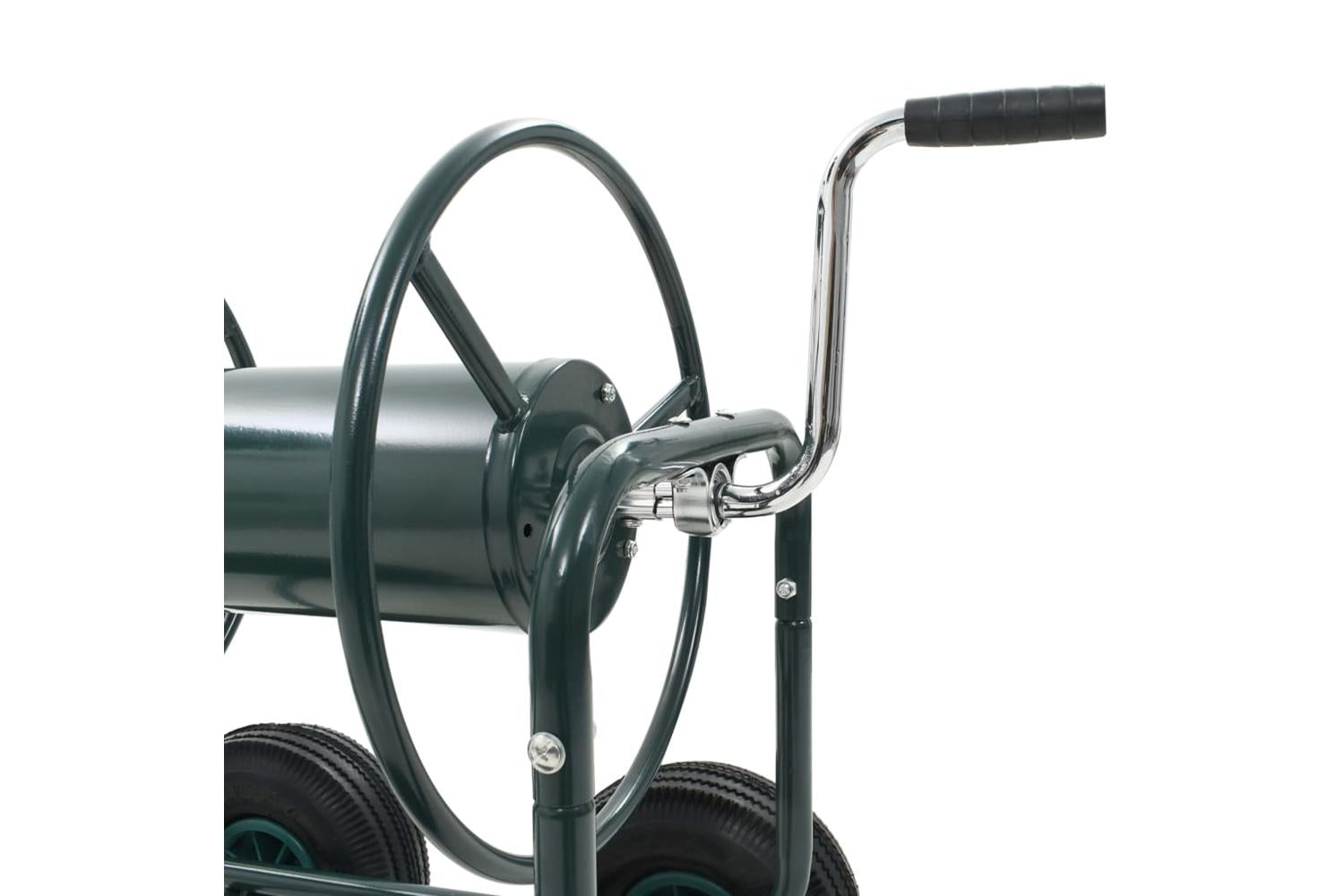 Vidaxl 143777 Garden Hose Trolley With 1/2" Hose Connector 75 M Steel-7