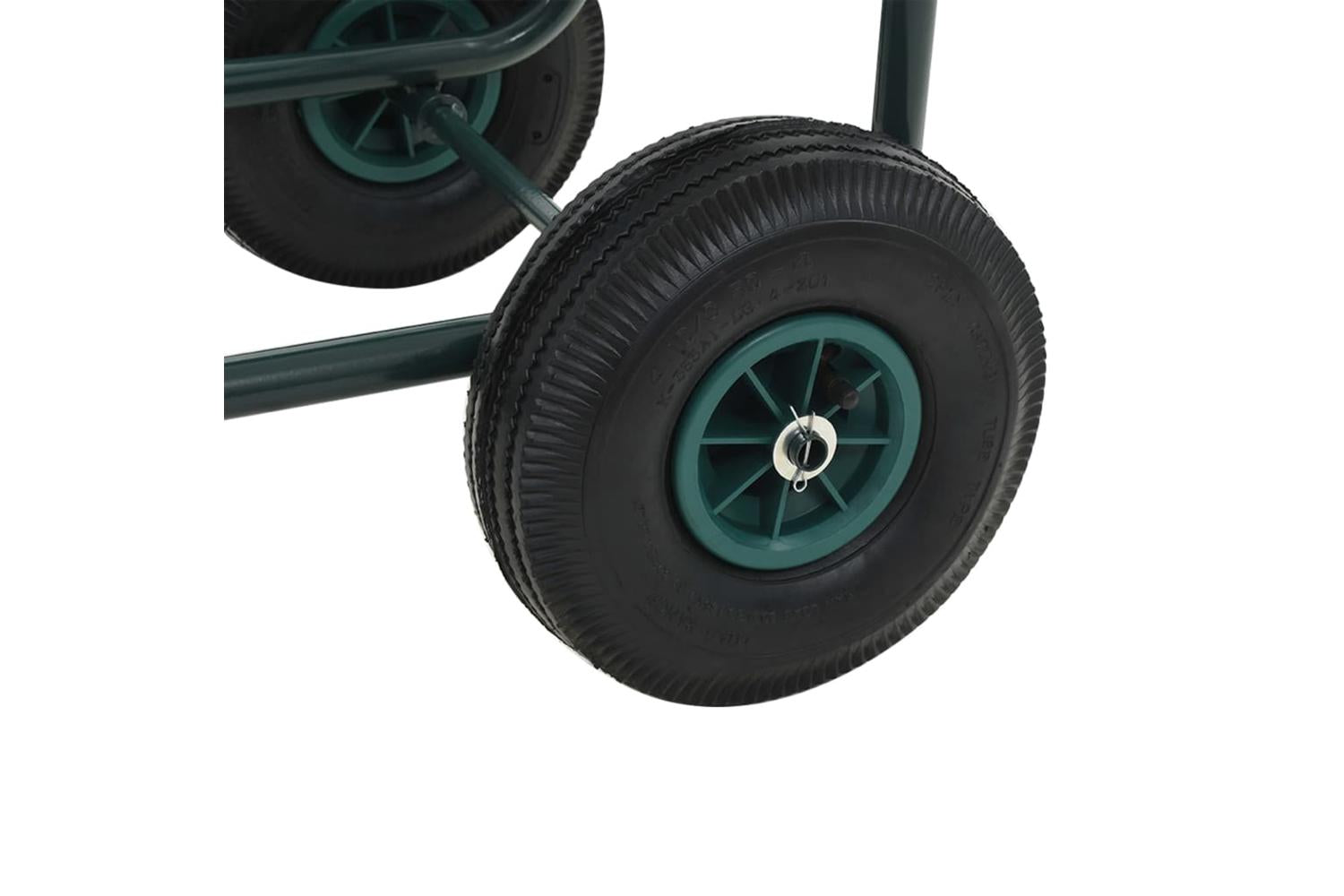 Vidaxl 143777 Garden Hose Trolley With 1/2" Hose Connector 75 M Steel-9