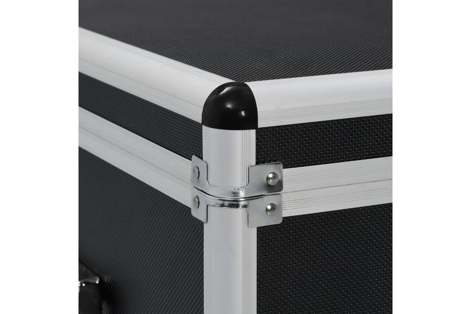 Vidaxl 91853 Storage Cases 3 Pcs Black Aluminium-9