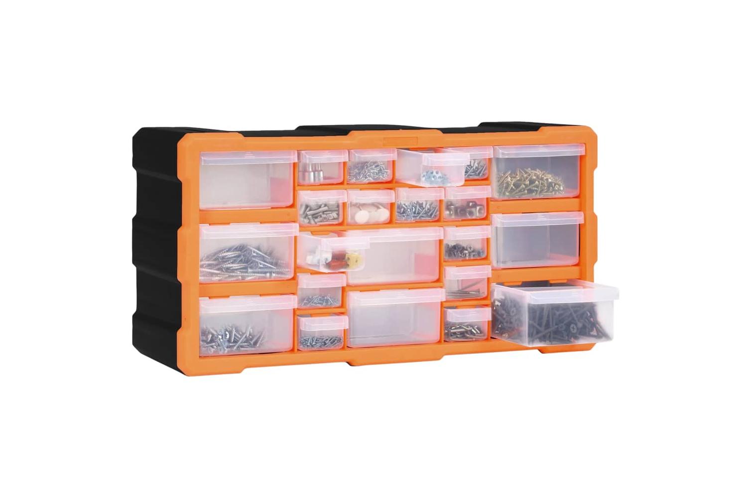 vidaXL 147583 Multi-drawer Organiser With 22 Drawers 49x16x25.5cm-6