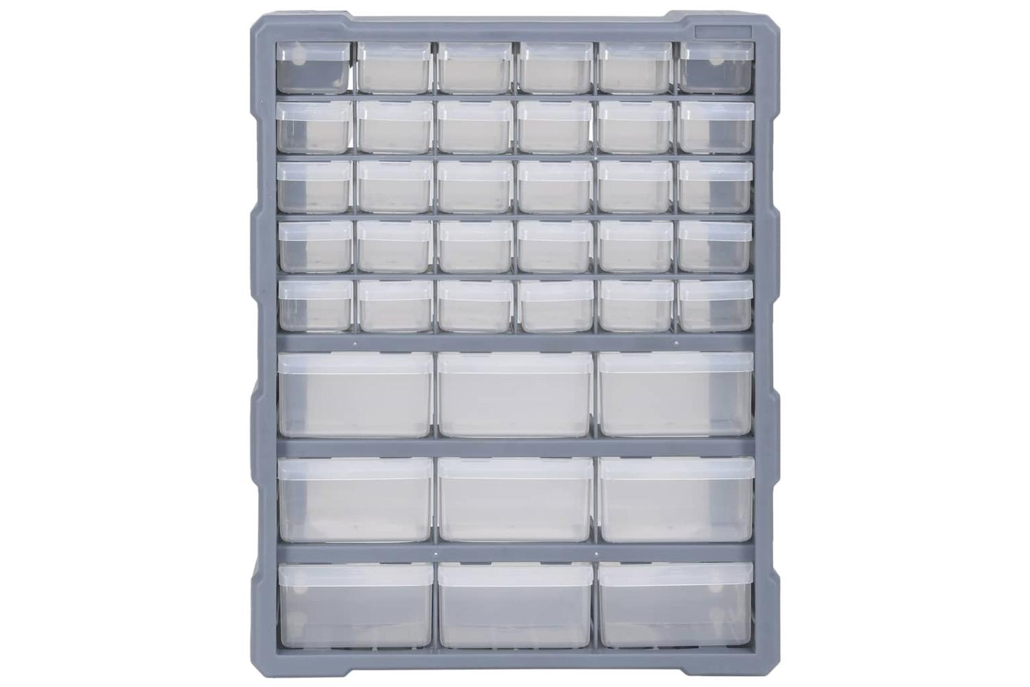 vidaXL 147586 Multi-drawer Organiser With 39 Drawers 38x16x47cm-2
