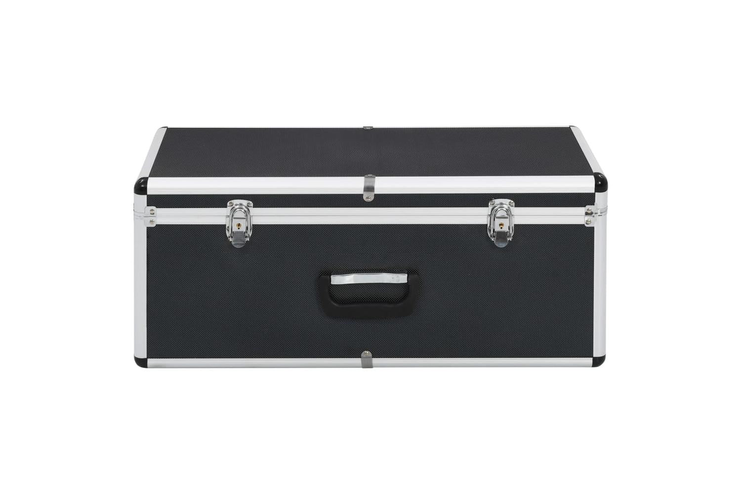 Vidaxl 91851 Storage Cases 2 Pcs Black Aluminium-3