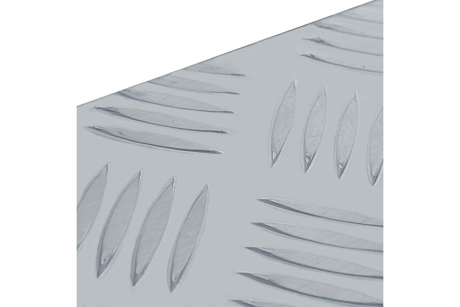 vidaXL 142936 Aluminium Box 61.5x26.5x30cm Silver-5