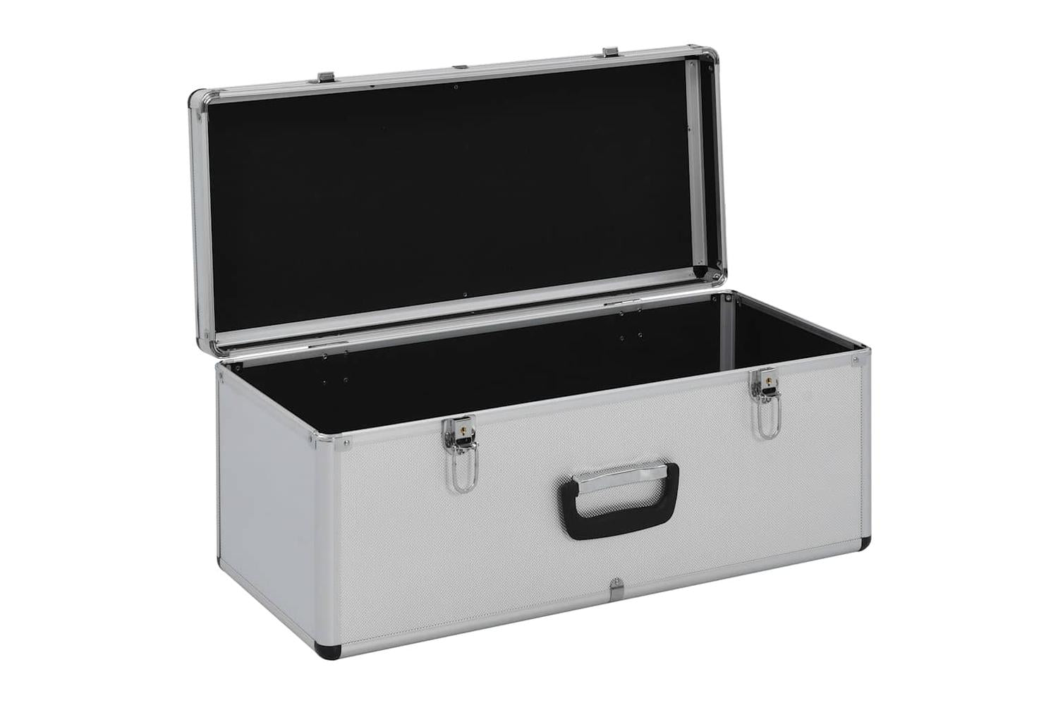 Vidaxl 91850 Storage Cases 2 Pcs Silver Aluminium-5