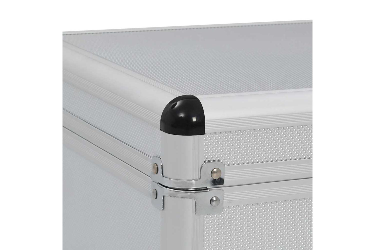 Vidaxl 91850 Storage Cases 2 Pcs Silver Aluminium-6