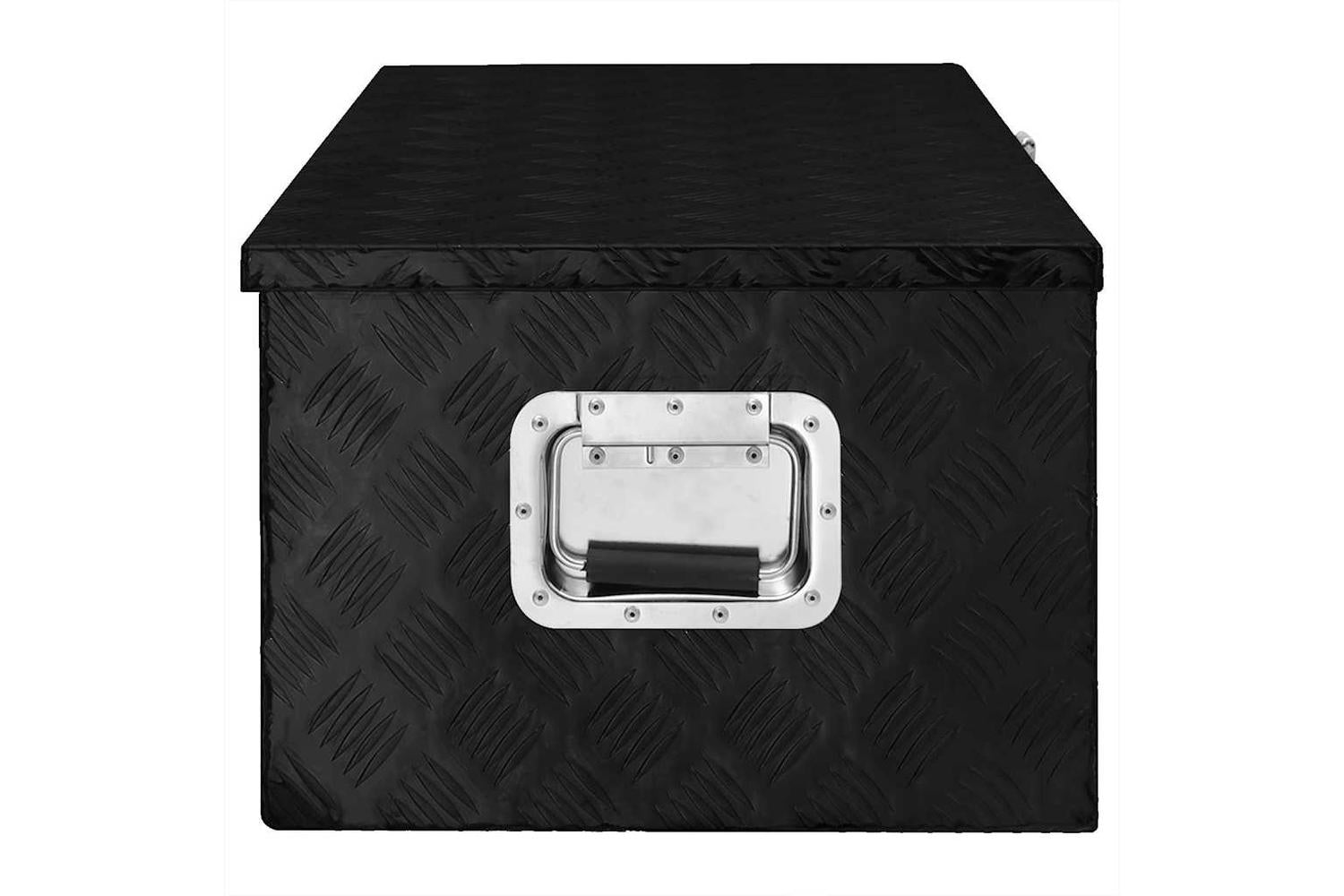 vidaXL 152255 Storage Box Black 90x47x33.5cm Aluminium-4