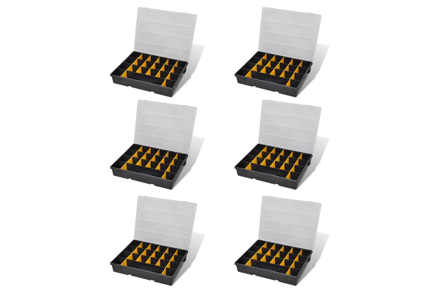 Vidaxl 140908 Storage Box Sort Case 6 Pcs-4