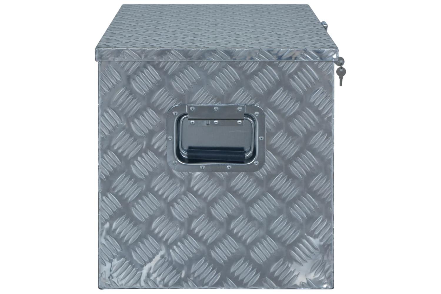 vidaXL 144847 Aluminium Box 610x430x455mm Silver-3