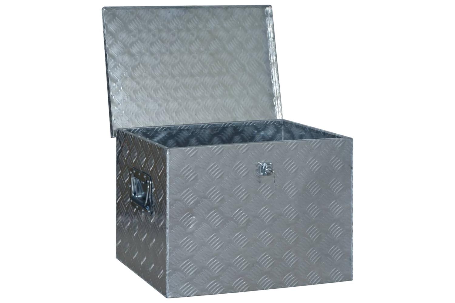 vidaXL 144847 Aluminium Box 610x430x455mm Silver-5